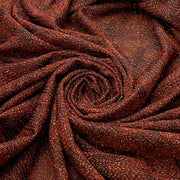 Going Somewhere New - Metallic Polyester Blend Knit - Black/Brown Geometric - 2.4M Bundle