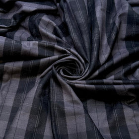 Shacket Weather Approaching - Flanel Cotton Woven - Dark Grey Plaid - 2M Bundles