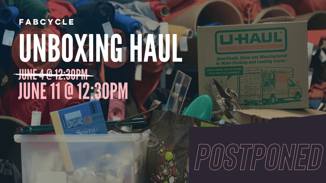 FABCYCLE Unboxing Haul Livestream *Postponed*