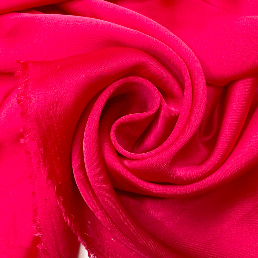 Getting Dressed With Padme - Sateen Poly Woven - Pink - 2.8M Bundle - FABCYCLE Deadstock and Sustainble Fabrics and Sewing Supplies