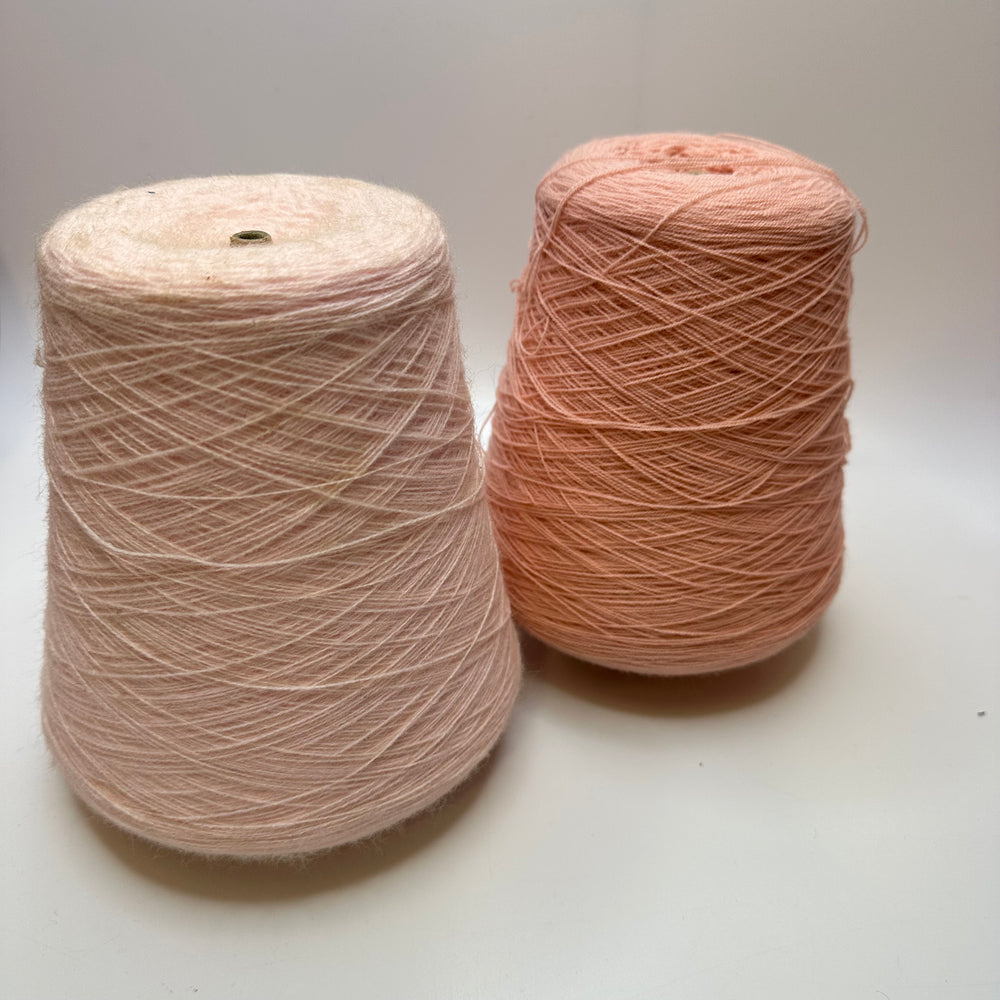 Cone Yarn - Pink Mix- Individual - FABCYCLE Deadstock and Sustainble Fabrics and Sewing Supplies