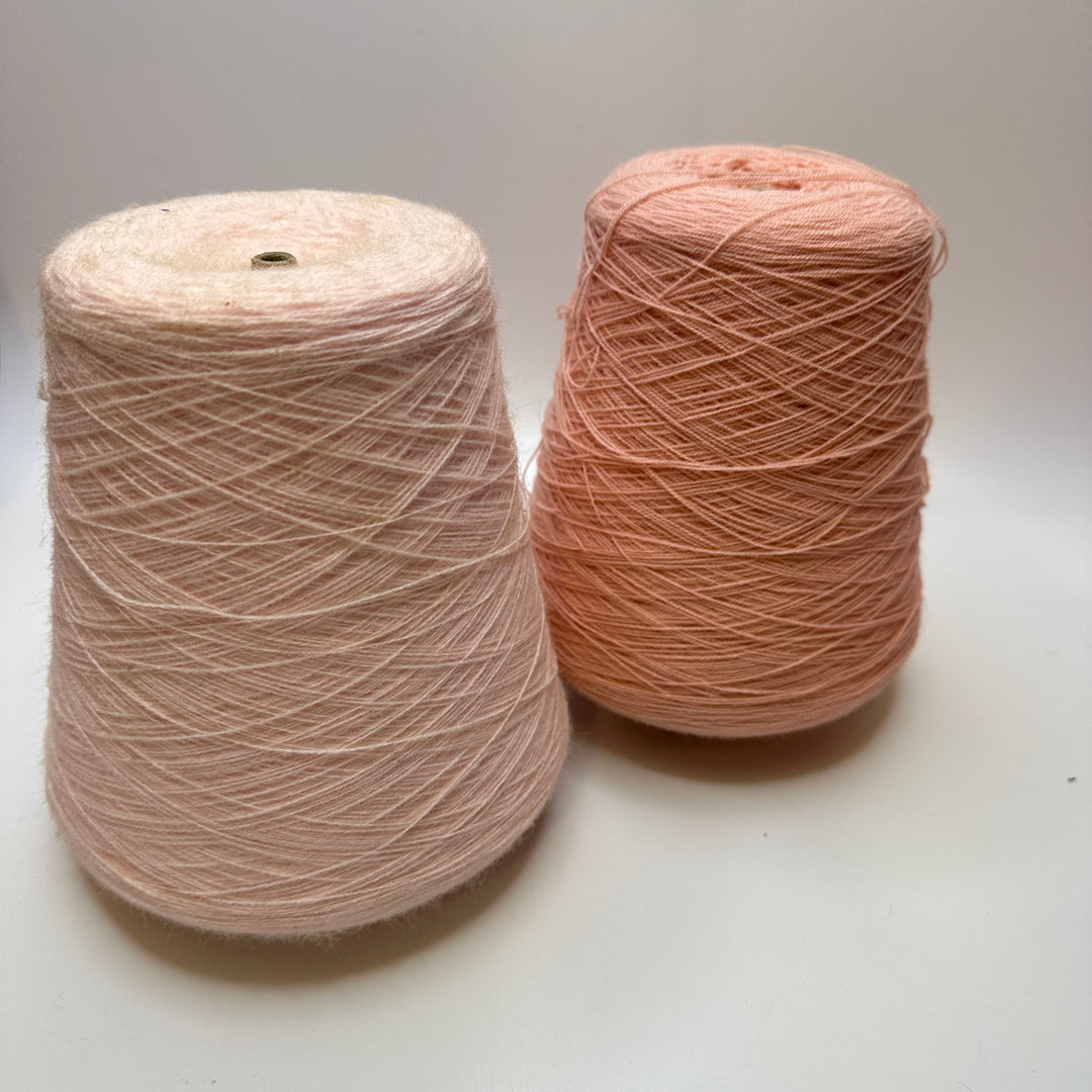 Cone Yarn - Pink Mix- Individual - FABCYCLE Deadstock and Sustainble Fabrics and Sewing Supplies