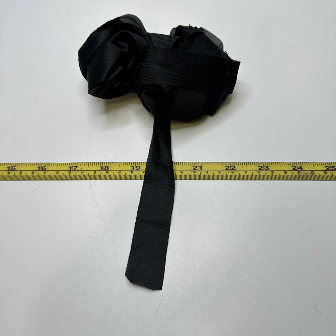 1" (25mm) Tape Trim - Black - 10M Bundle - True Deadstock supplies Fabric by private - Sustainable Textile | FABCYCLE