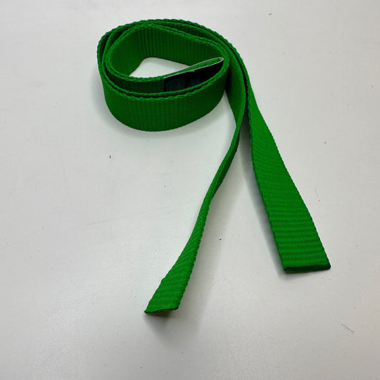 1" (25mm) Webbing Trim - Green - 2 Pack - True Deadstock supplies Fabric by private - Sustainable Textile | FABCYCLE