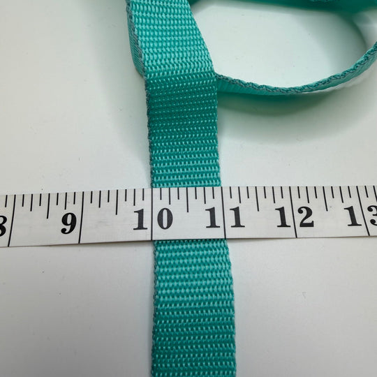 1" (25mm) Webbing Trim - Light Blue - 2.5M Bundle - True Deadstock supplies Fabric by private - Sustainable Textile | FABCYCLE