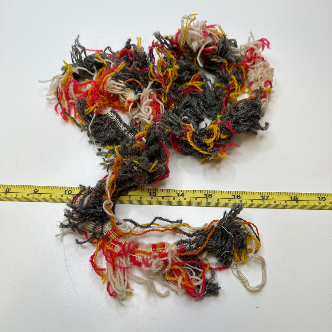 1 ½" (38mm) Fringe Tape Trim - Multi - 1M Bundle - True Deadstock supplies Fabric by private - Sustainable Textile | FABCYCLE