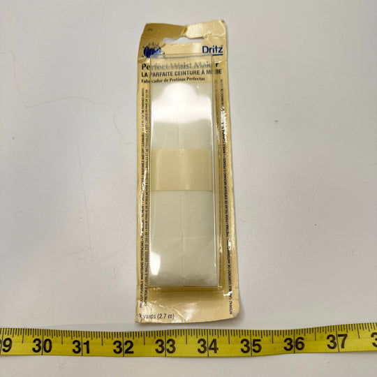 1 ½" (38mm) Tape Trim - White - 2.7M Bundle - True Deadstock supplies Fabric by private - Sustainable Textile | FABCYCLE