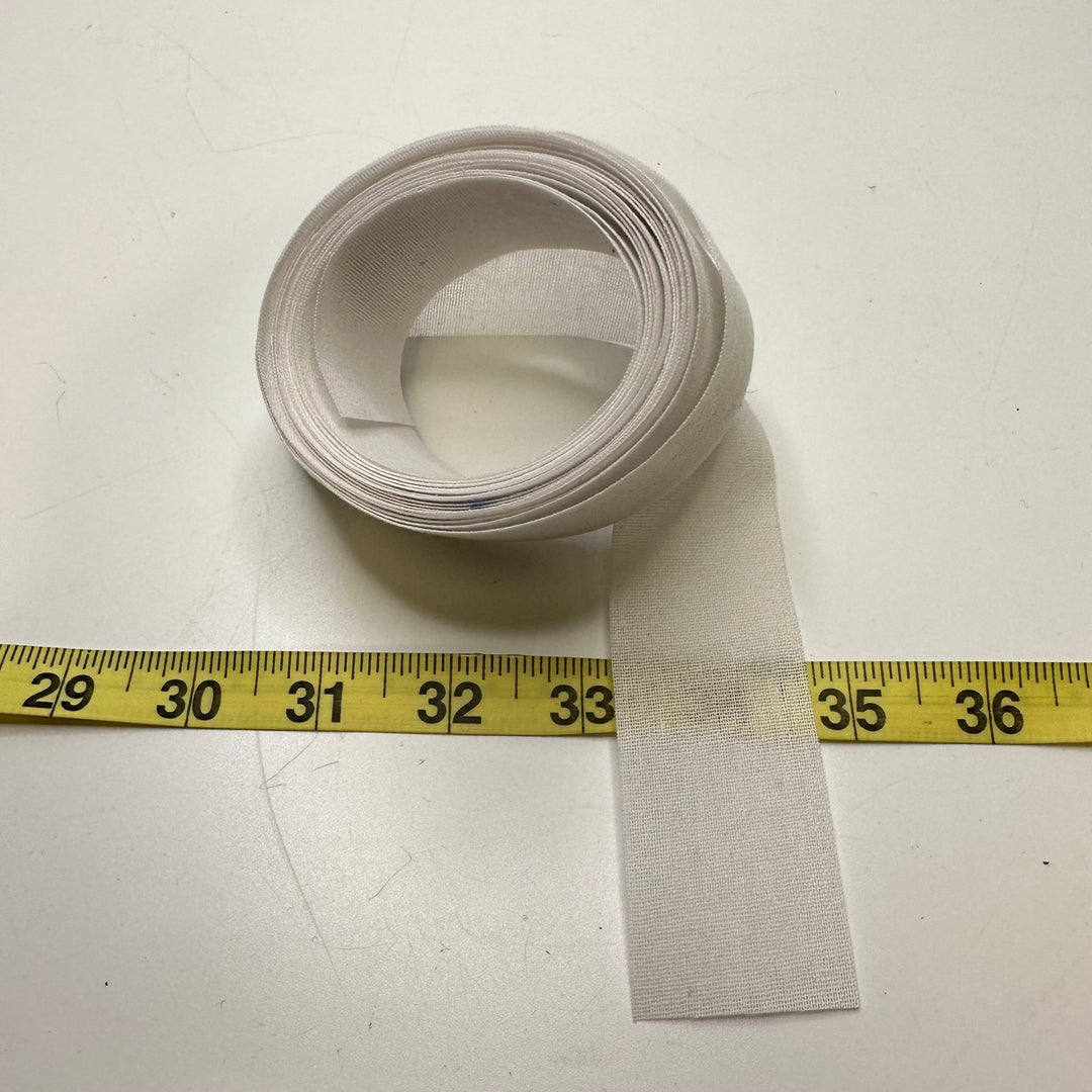 1 ½" (38mm) Tape Trim - White - 3.4M Bundle - True Deadstock supplies Fabric by private - Sustainable Textile | FABCYCLE
