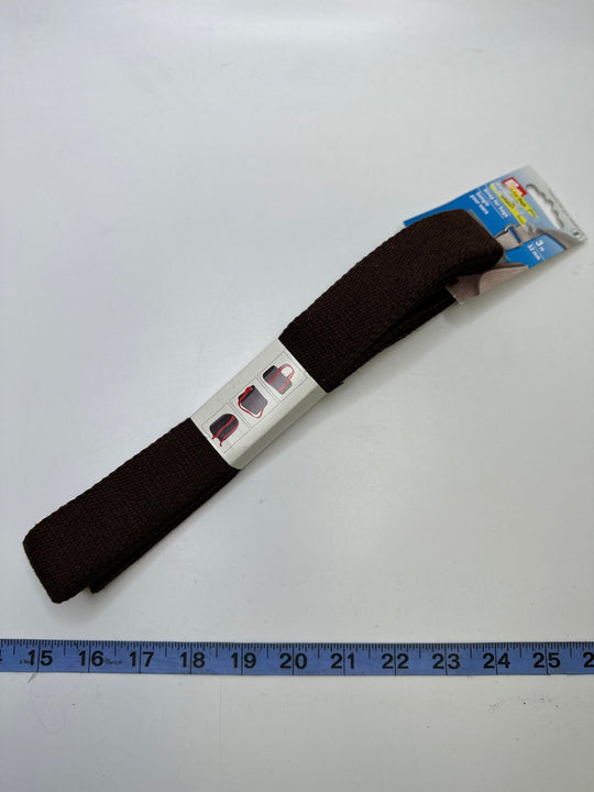 1 ½" (38mm) Webbing Trim - Dark Brown - 3M Bundle - True Deadstock supplies Fabric by private - Sustainable Textile | FABCYCLE