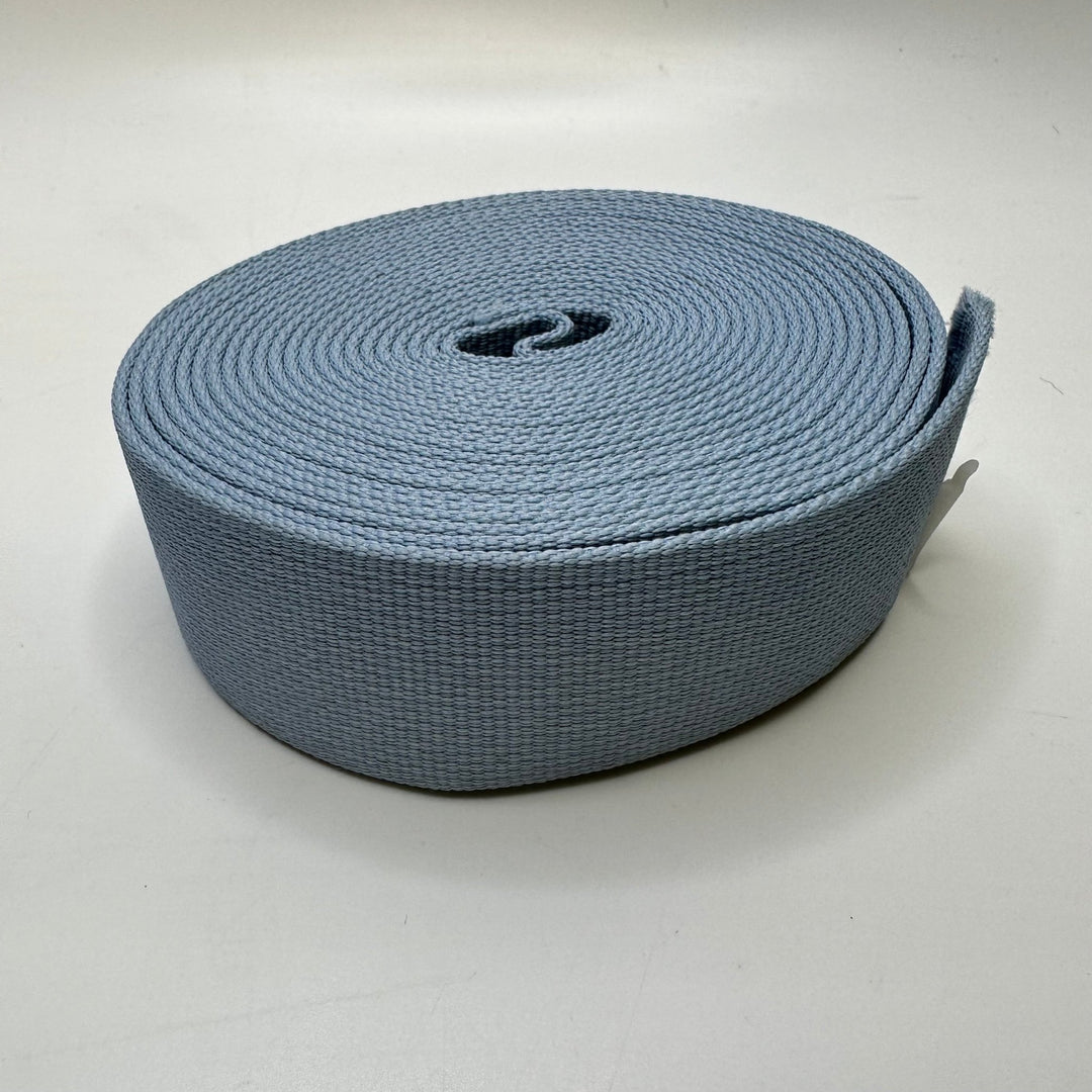 1 ½" (38mm) Webbing Trim - Light Blue - 4.4M Bundle - True Deadstock supplies Fabric by private - Sustainable Textile | FABCYCLE