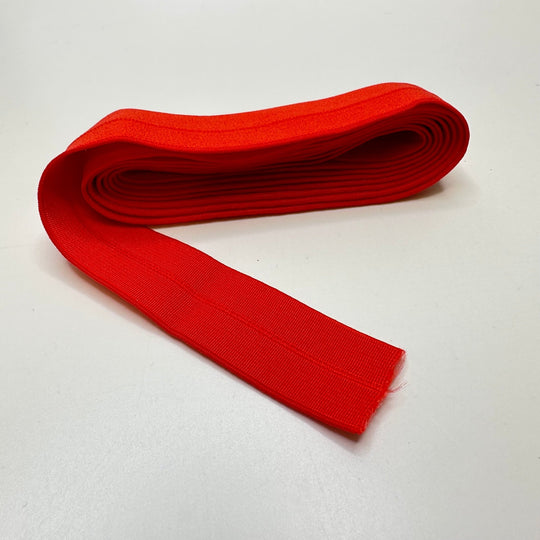 1" Foldover Elastic - Red - 1.8M Bundle - True Deadstock supplies Fabric by private - Sustainable Textile | FABCYCLE