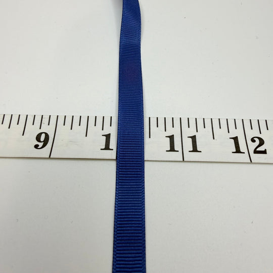 ⅜" (10mm) Ribbon Trim - Blue - Roll - True Deadstock supplies Fabric by private - Sustainable Textile | FABCYCLE