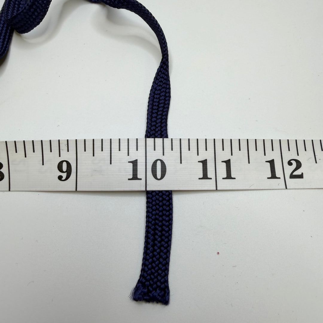 ⅜" (10mm) Webbing Trim - Dark Navy - 2M Bundle - True Deadstock supplies Fabric by private - Sustainable Textile | FABCYCLE