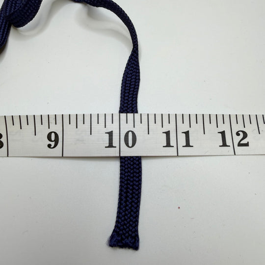 ⅜" (10mm) Webbing Trim - Dark Navy - 2M Bundle - True Deadstock supplies Fabric by private - Sustainable Textile | FABCYCLE
