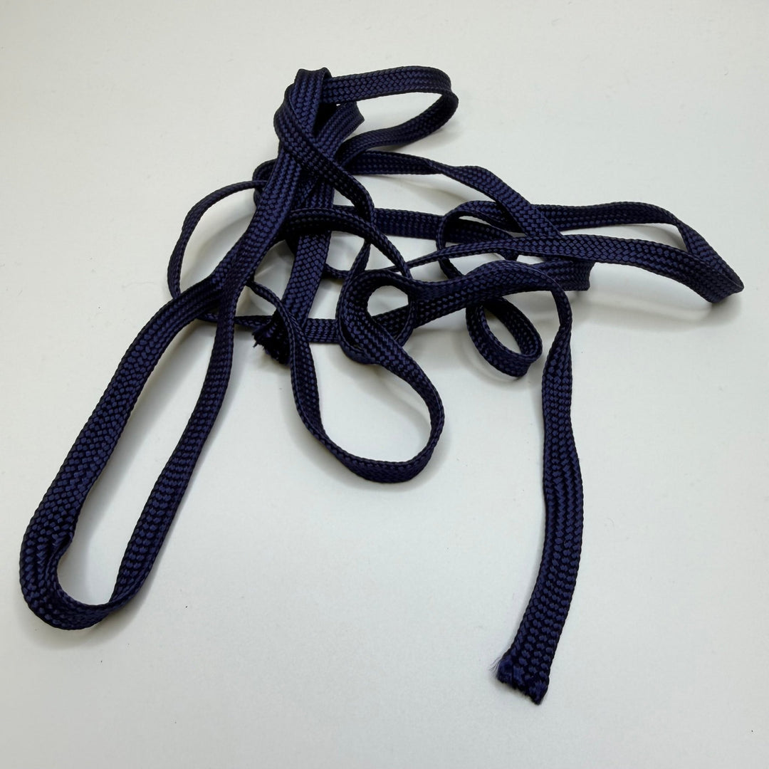 ⅜" (10mm) Webbing Trim - Dark Navy - 2M Bundle - True Deadstock supplies Fabric by private - Sustainable Textile | FABCYCLE