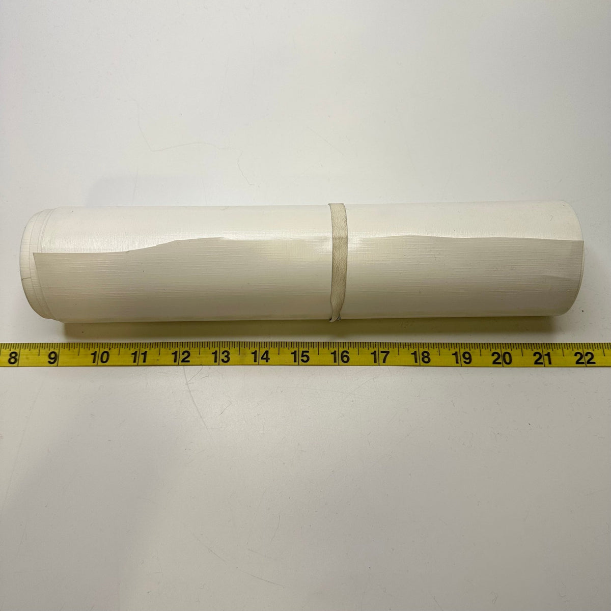 11 ⅖" (290mm) Tape Trim - White - Roll - True Deadstock supplies Fabric by private - Sustainable Textile | FABCYCLE