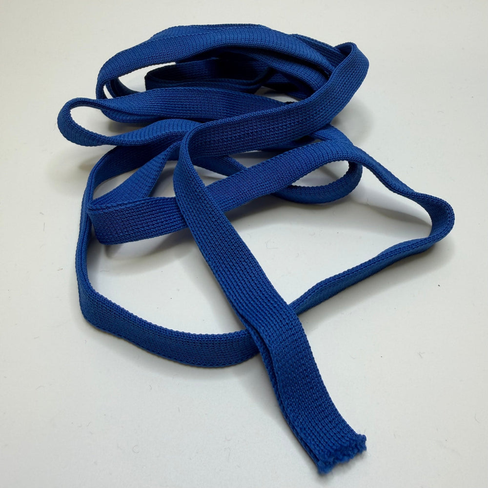 ½" (13mm) Folded Webbing Trim - Dark Blue - 4.9M Bundle - True Deadstock supplies Fabric by private - Sustainable Textile | FABCYCLE