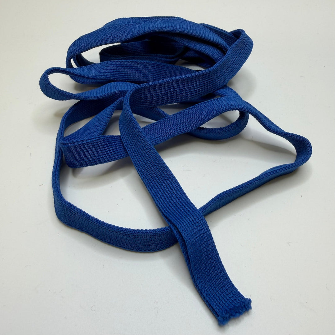½" (13mm) Folded Webbing Trim - Dark Blue - 4.9M Bundle - True Deadstock supplies Fabric by private - Sustainable Textile | FABCYCLE