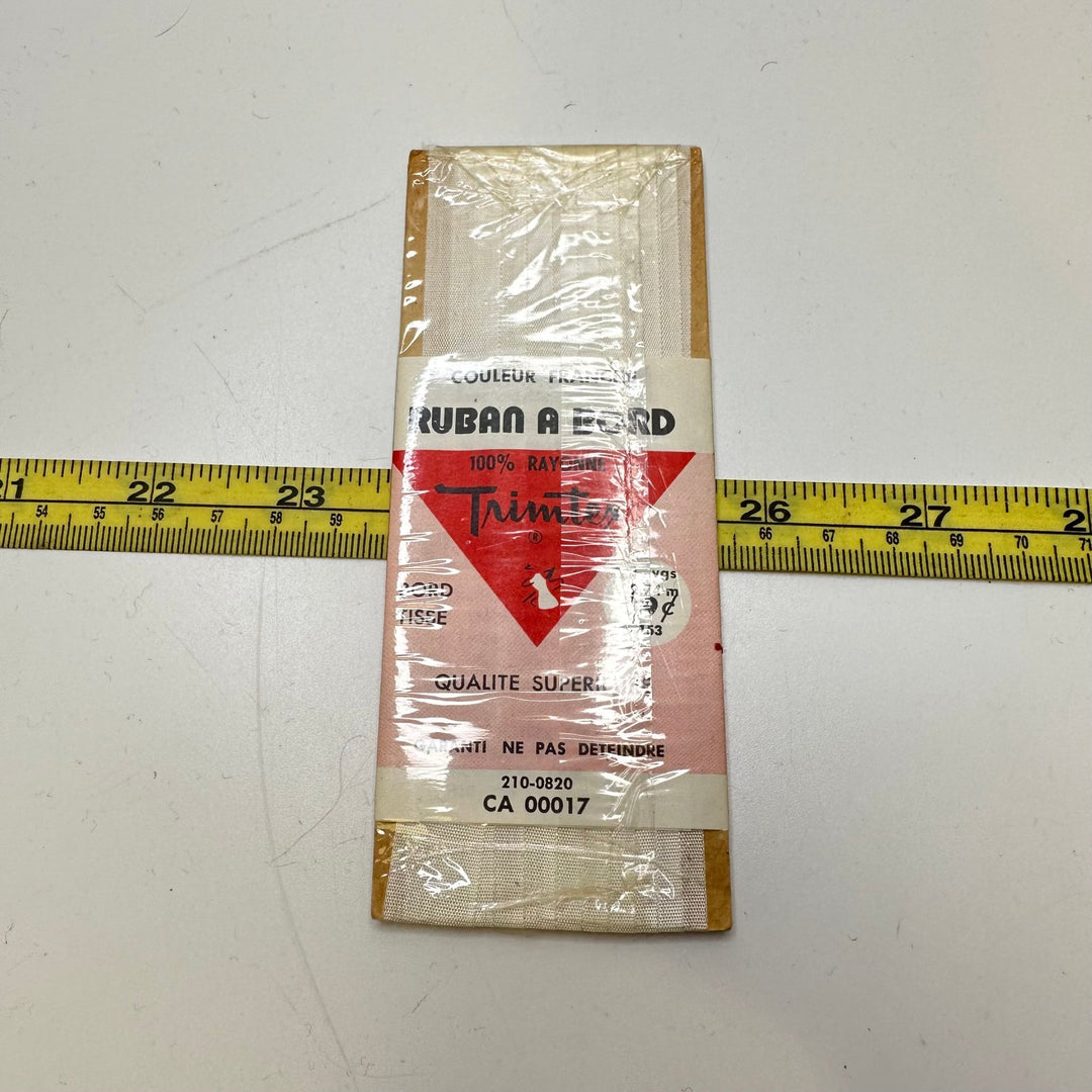 ½" (13mm) Seam Binding Trim - White - 2.7M Bundle - True Deadstock supplies Fabric by private - Sustainable Textile | FABCYCLE