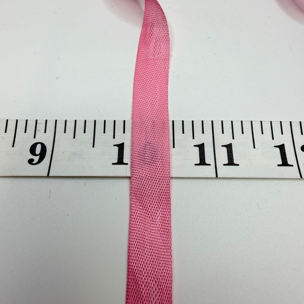 ½" (13mm) Vintage Ribbon Trim - Pink - Roll - True Deadstock supplies Fabric by private - Sustainable Textile | FABCYCLE