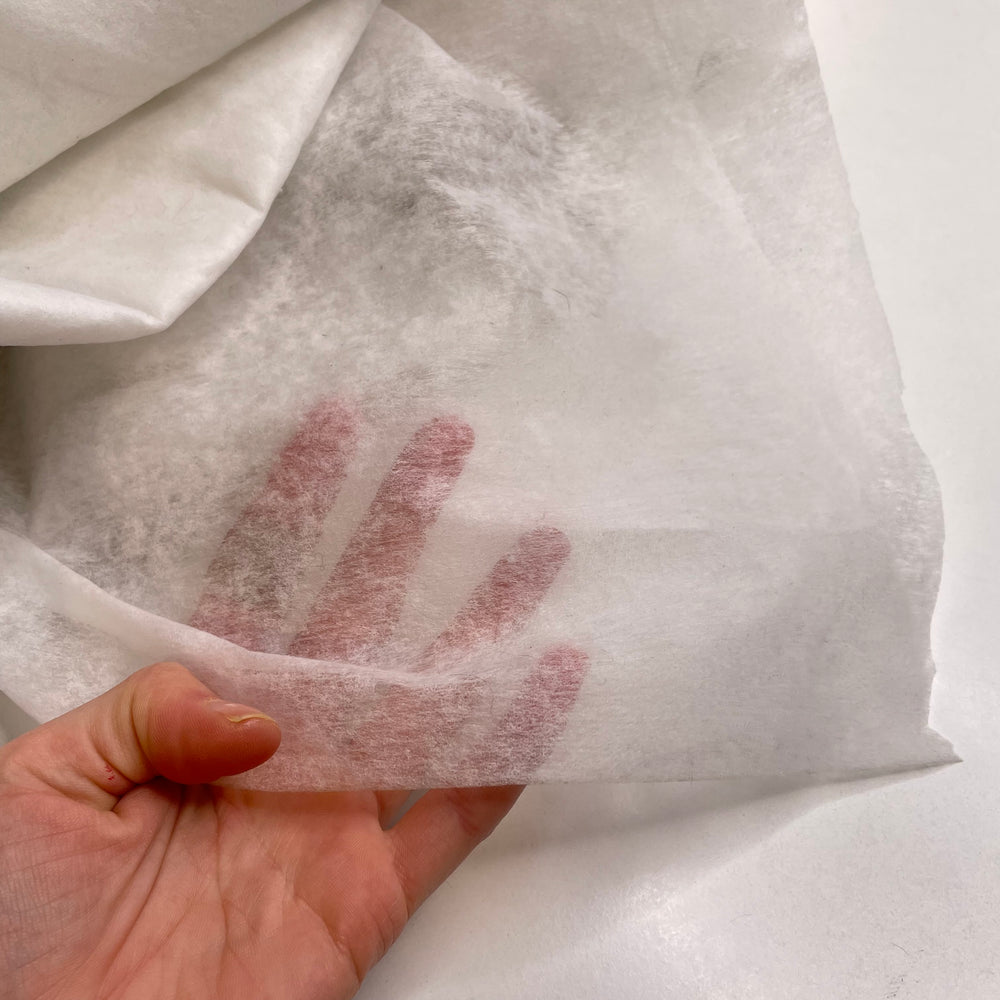 Interfacing - Interfacing Poly Woven - White - 5M Bundle