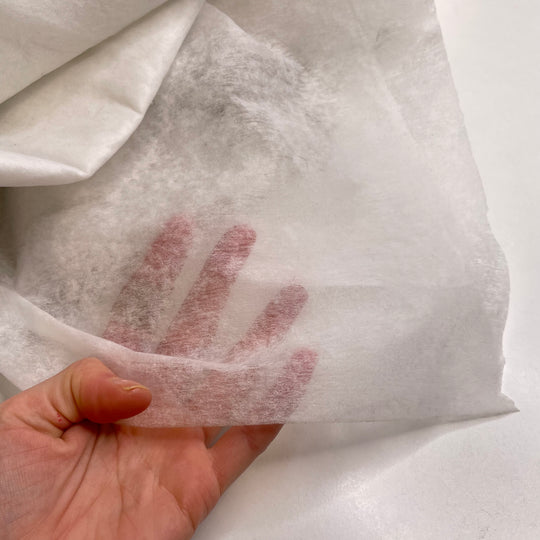 Interfacing - Interfacing Poly Woven - White - 5M Bundle