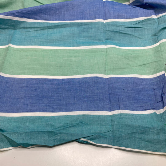 Let Us Focus - Polyester Blend Woven - Blue Multi Stripes - 1.4M Bundle