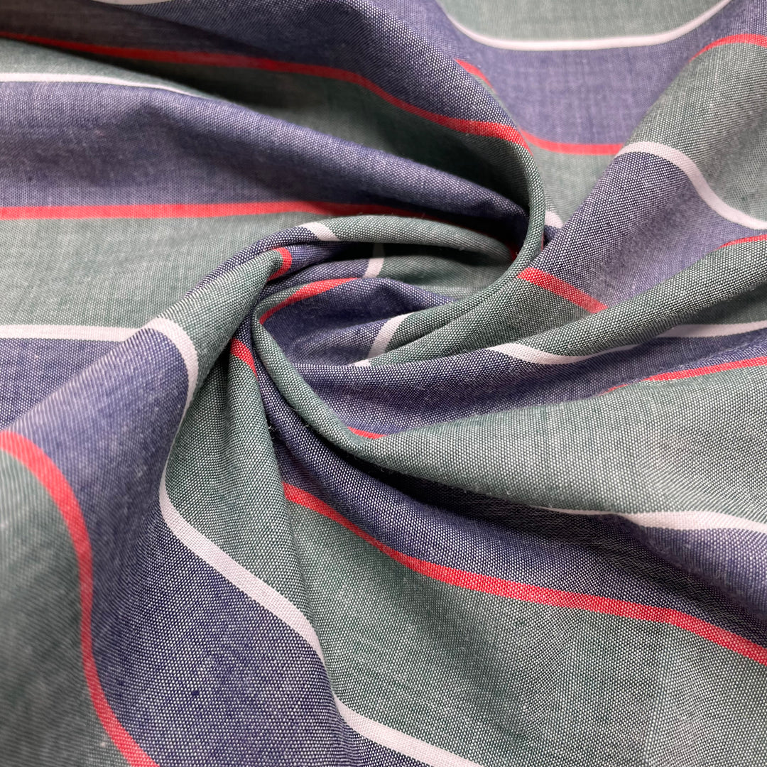 I Made It For You - Polyester Blend Woven - Multi Stripes - 1.5M Bundle