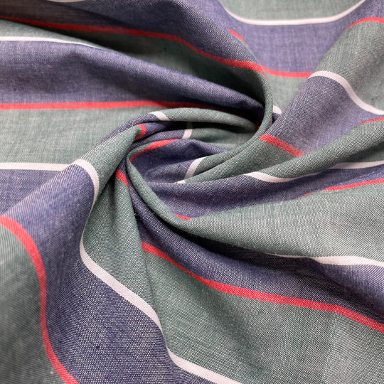 I Made It For You - Polyester Blend Woven - Multi Stripes - 1.5M Bundle