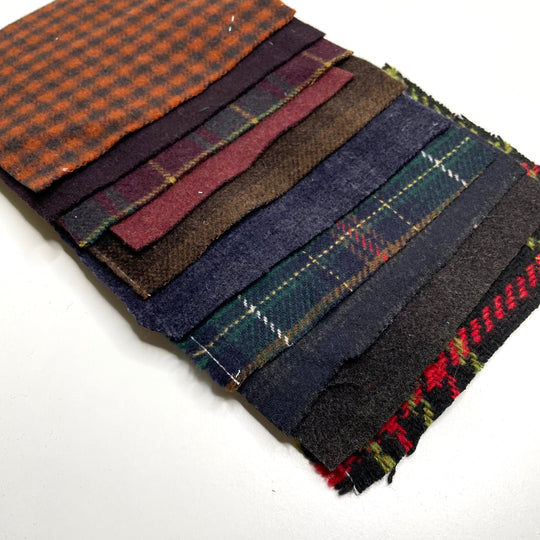 Wool Patch Kit - Wool Woven - Multi - 0.1M Bundle