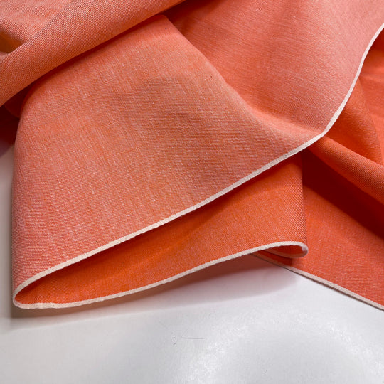 Peach Bellini - Twill Weave Cotton Woven - Orange - 2M Bundle