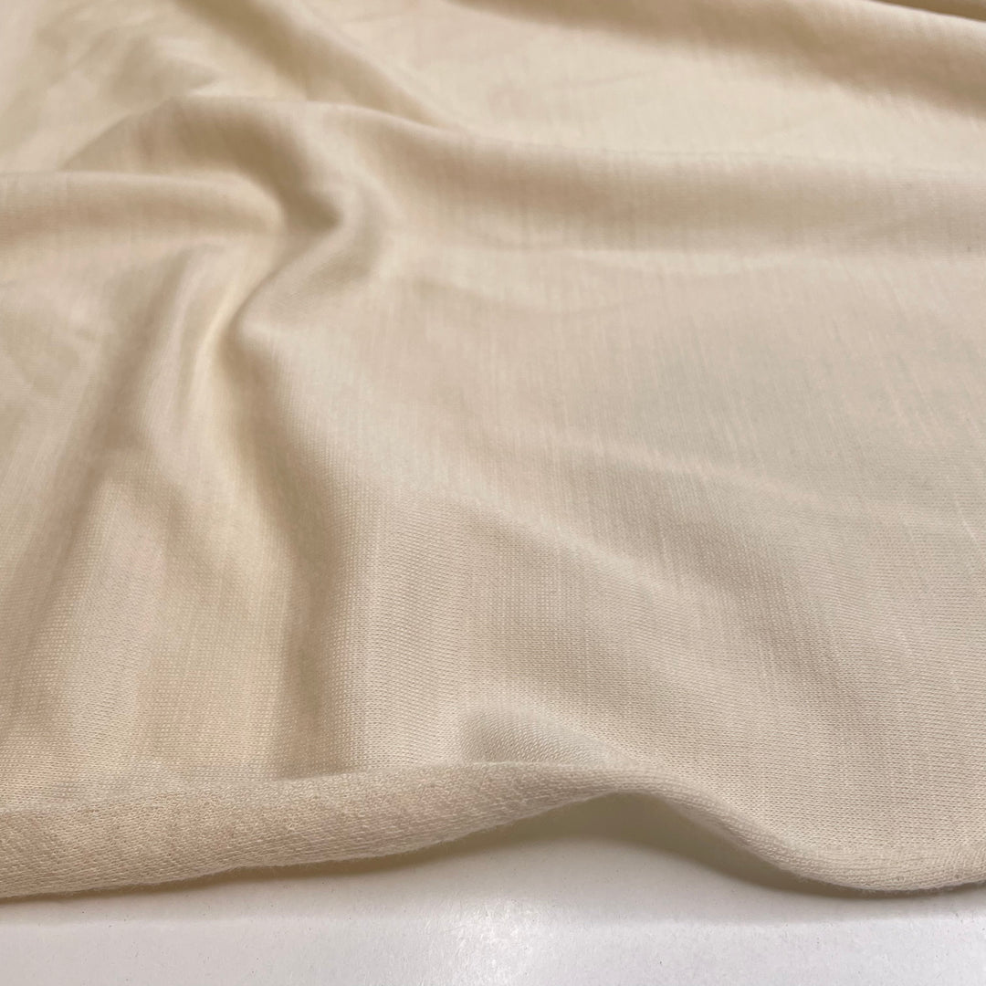Overnight Oats - Double Cloth Knit Wool/Spandex  - Cream - 1.1M Bundle