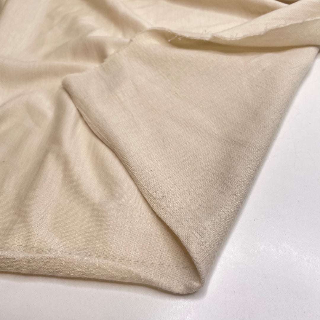 Overnight Oats - Double Cloth Knit Wool/Spandex  - Cream - 1.1M Bundle
