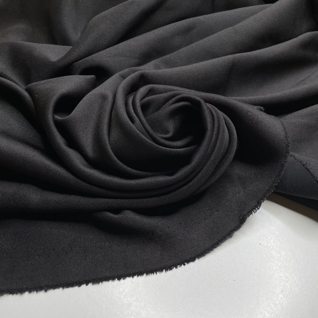 Come To The Dark Side - Double Cloth Knit Poly/Spandex  - Black - 2.2M Bundle