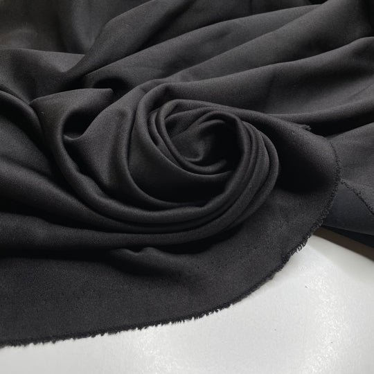 Come To The Dark Side - Double Cloth Knit Poly/Spandex  - Black - 2.2M Bundle