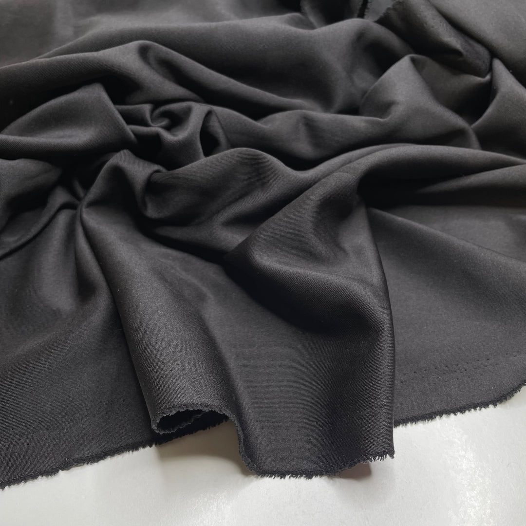 Come To The Dark Side - Double Cloth Knit Poly/Spandex  - Black - 2.2M Bundle