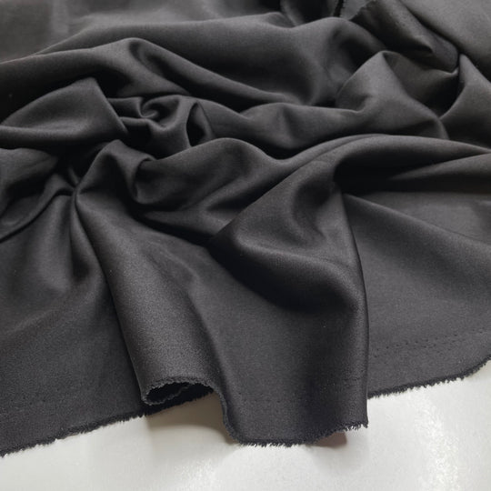 Come To The Dark Side - Double Cloth Knit Poly/Spandex  - Black - 2.2M Bundle