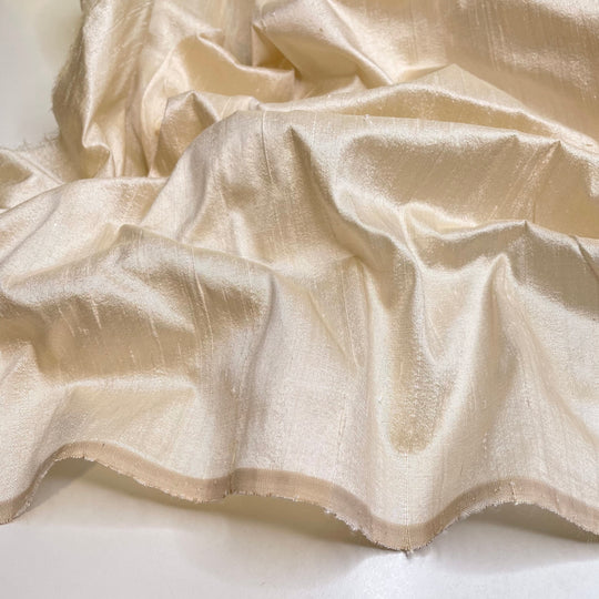 Princess Leia - Slub Silk Woven - Cream - 3.8M Bundle