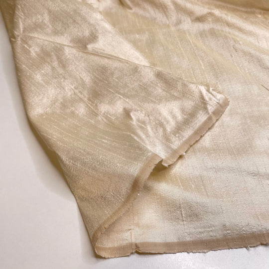 Princess Leia - Slub Silk Woven - Cream - 3.8M Bundle