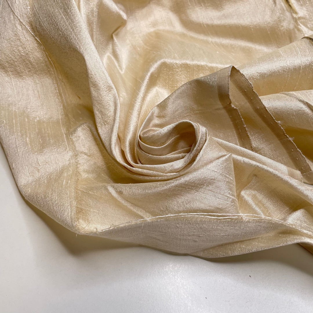Princess Leia - Slub Silk Woven - Cream - 3.8M Bundle