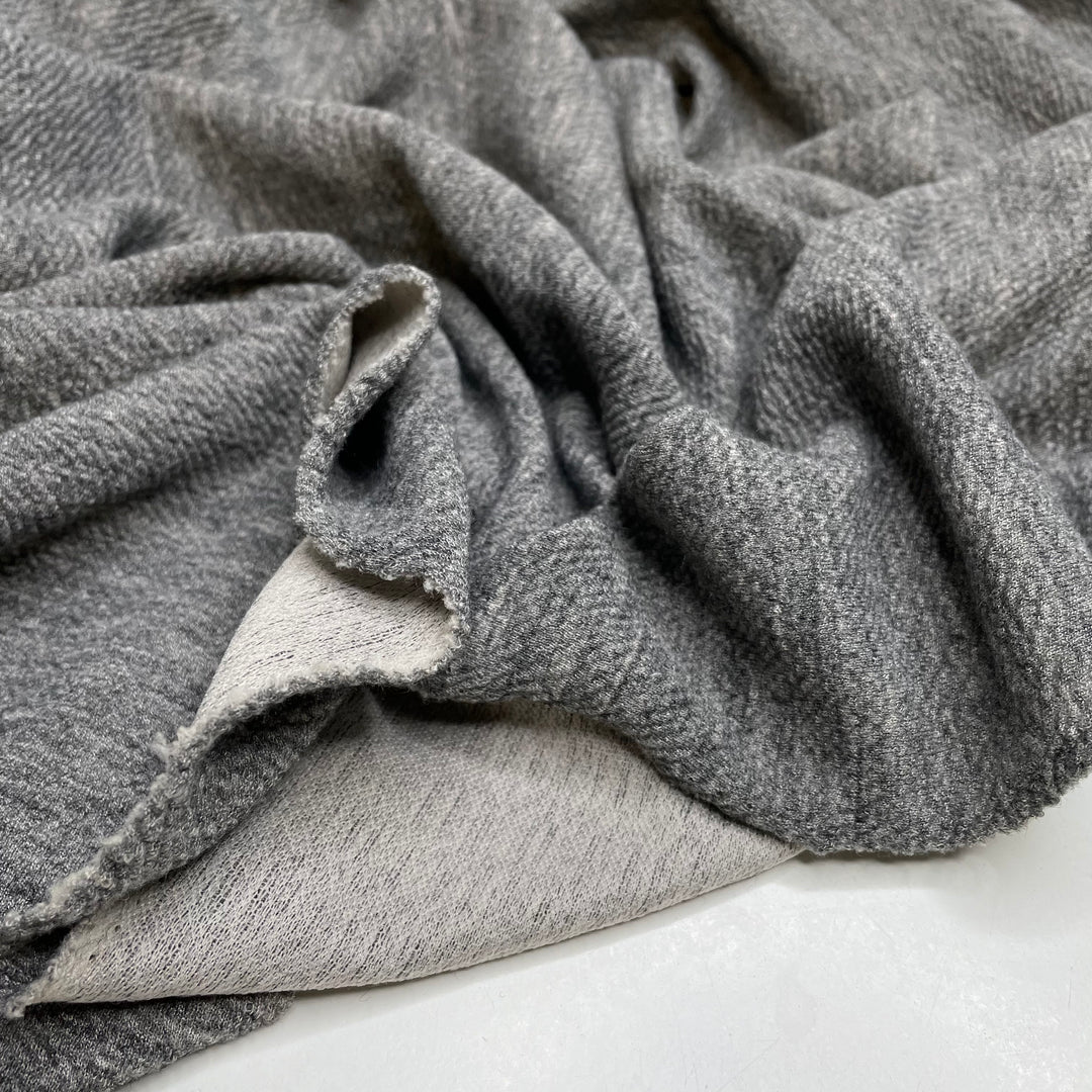A Sweater For Rey - Polyester Blend Knit - Grey/White - 1M Bundle