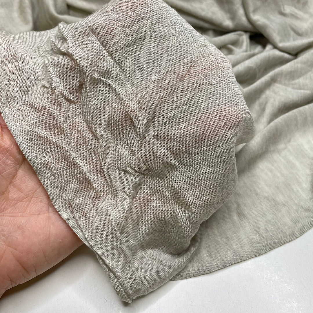 Cloud City - Jersey Cotton Blend Knit - Light Grey - 1.3M Bundle
