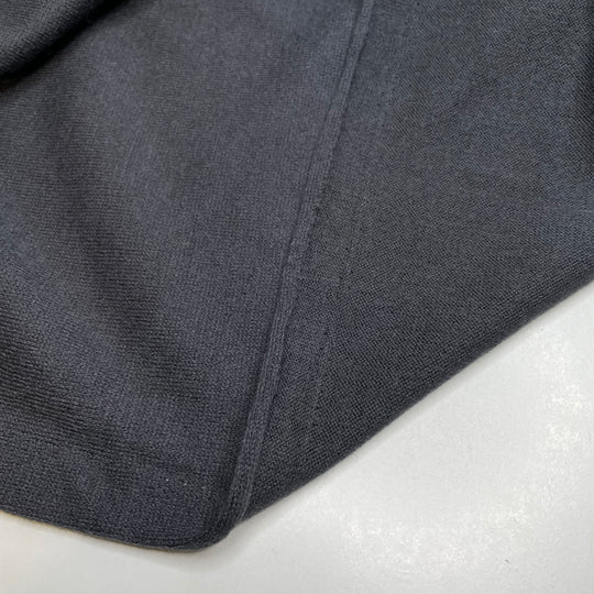 Seventh Sister - Rib Knit Wool Blend Knit - Dark Grey - 4.2M Bundle