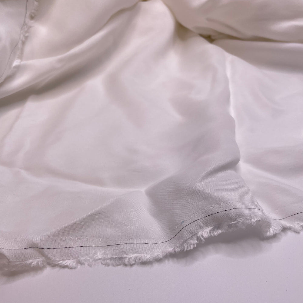 Hyperspace - Viscose/Cupro Woven - White - 3M Bundle