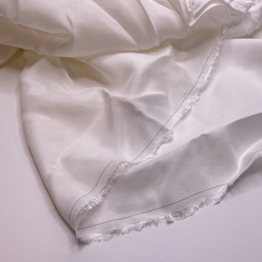 Hyperspace - Viscose/Cupro Woven - White - 3M Bundle