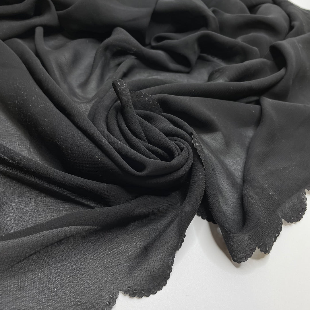 UB - Still Believe In Love - Chiffon Poly Woven - Black - 2.2M Bundle