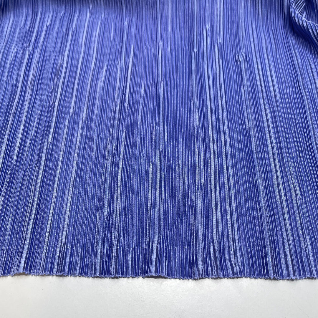 Disco Time - Pleated Poly Woven - Periwinkle - 1.1M Bundle
