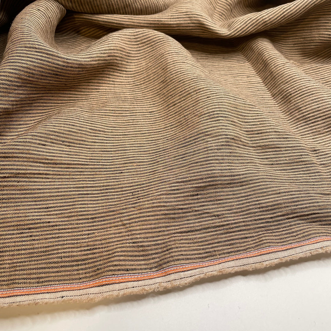 Sowing New Seeds - Linen Woven - Brown/Black Stripes - Bundles