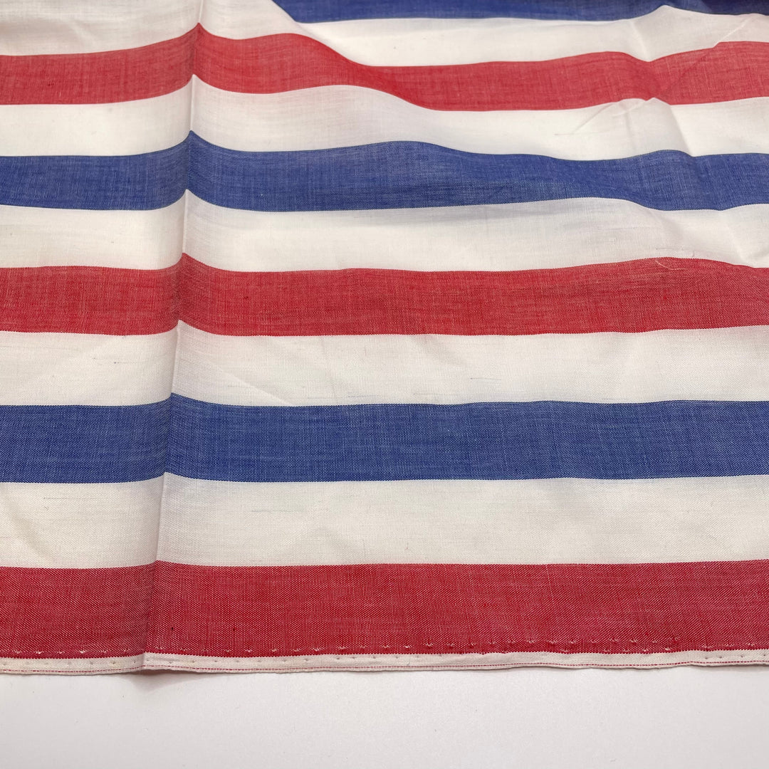 Cabin Vacation - Cotton/Poly Woven - Red/Blue Stripes - 1.45M Bundle