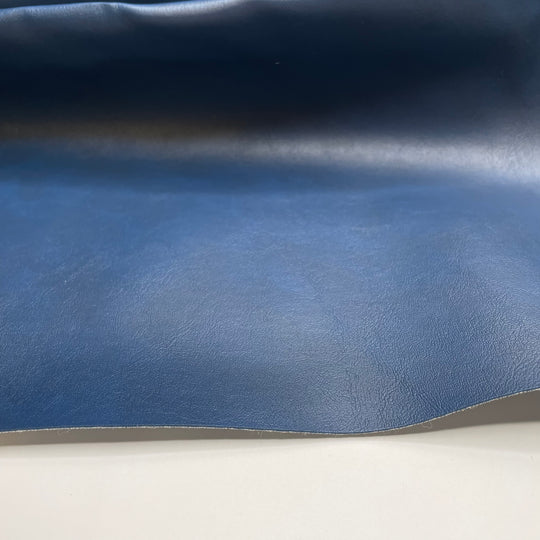 In The Saddle - Waterproof Pleather Polyester Backing PU/Poly Knit - Navy - 1.3M Bundle